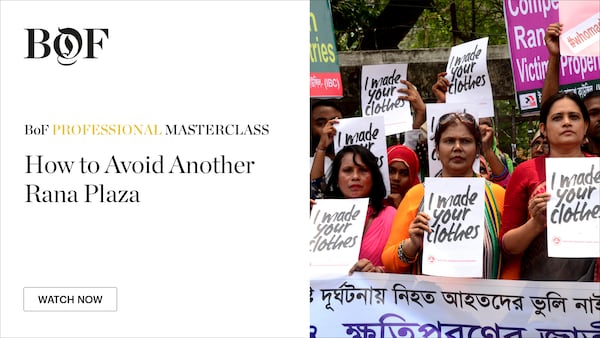 BoF Professional Masterclass: How to Avoid Another Rana Plaza