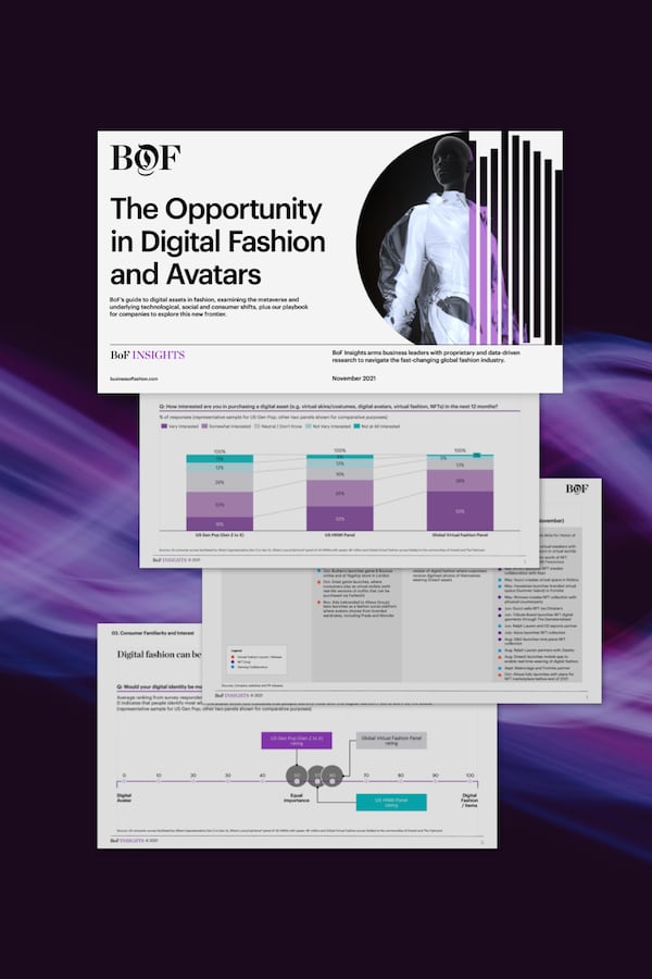 BoF Insights | The Opportunity in Digital Fashion and Avatars Report