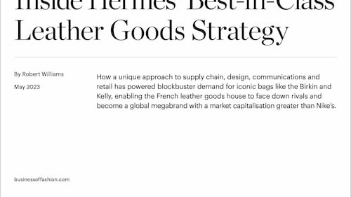 Case Study | Inside Hermès’ Best-in-Class Leather Goods Strategy