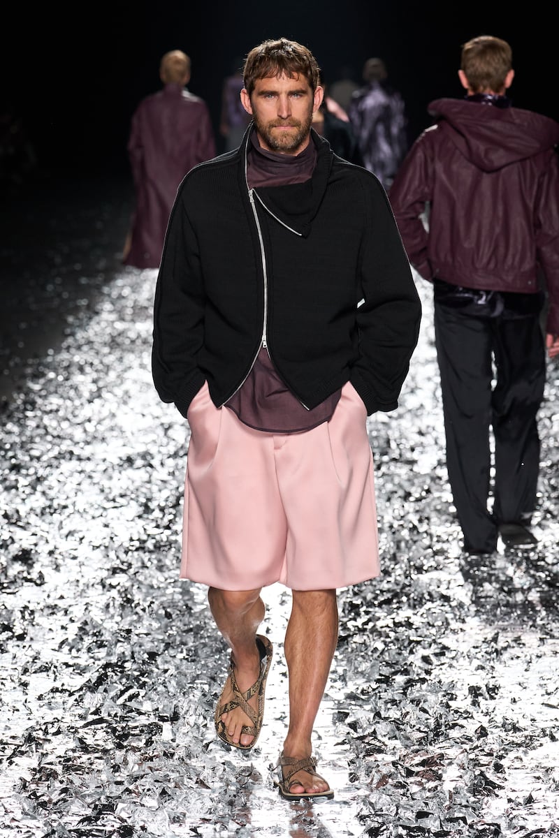 Dries Van Noten Spring/Summer 2025 Menswear look 35.