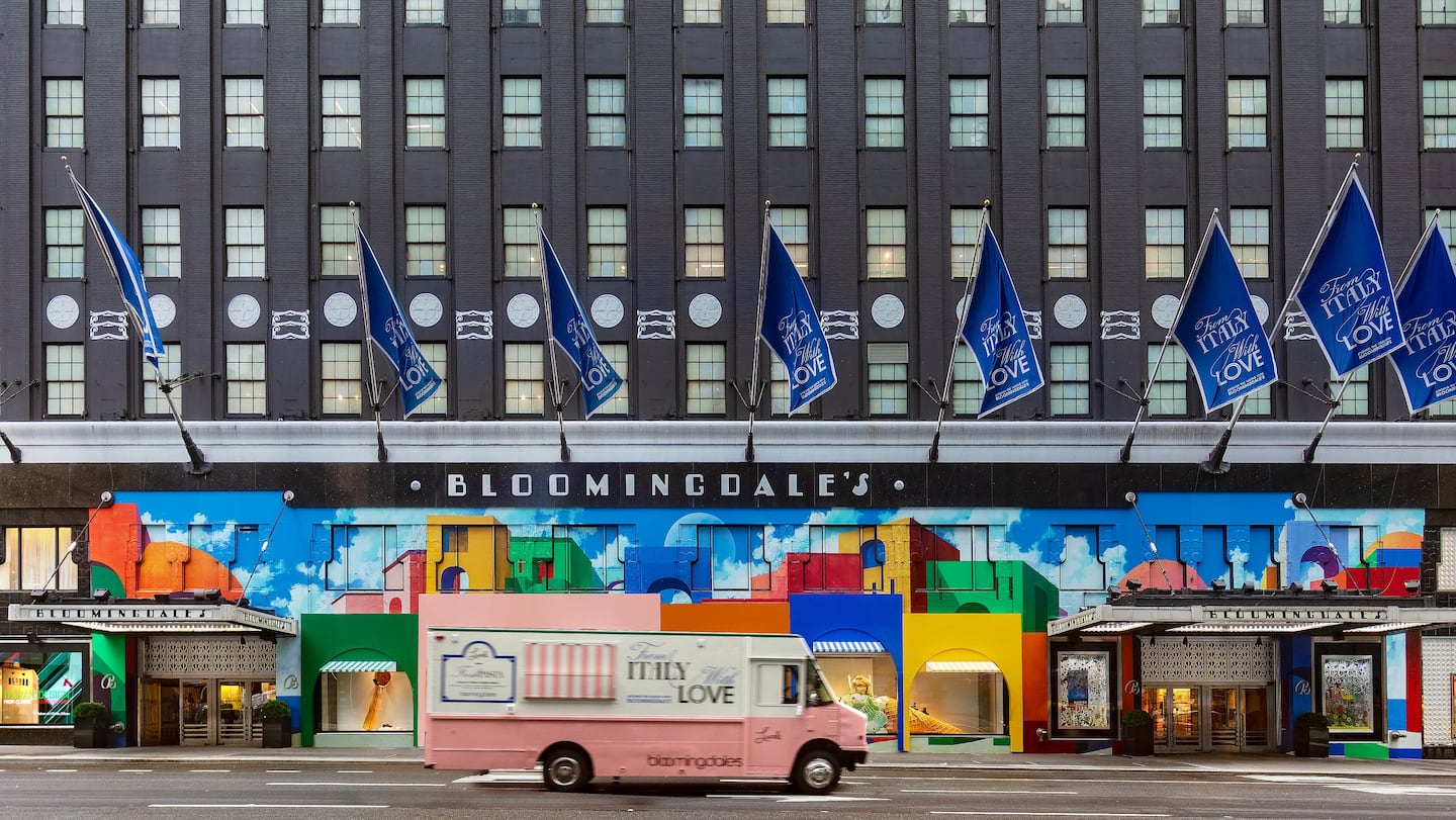 Bloomingdale's “From Italy With Love" campaign involves multiple concurrent in-store events, participation from more than 150 brand partners, an intensive store makeover and exclusive product launches.