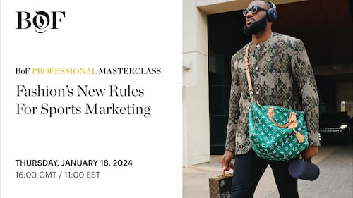 BoF Masterclass | Fashion’s New Rules For Sports Marketing